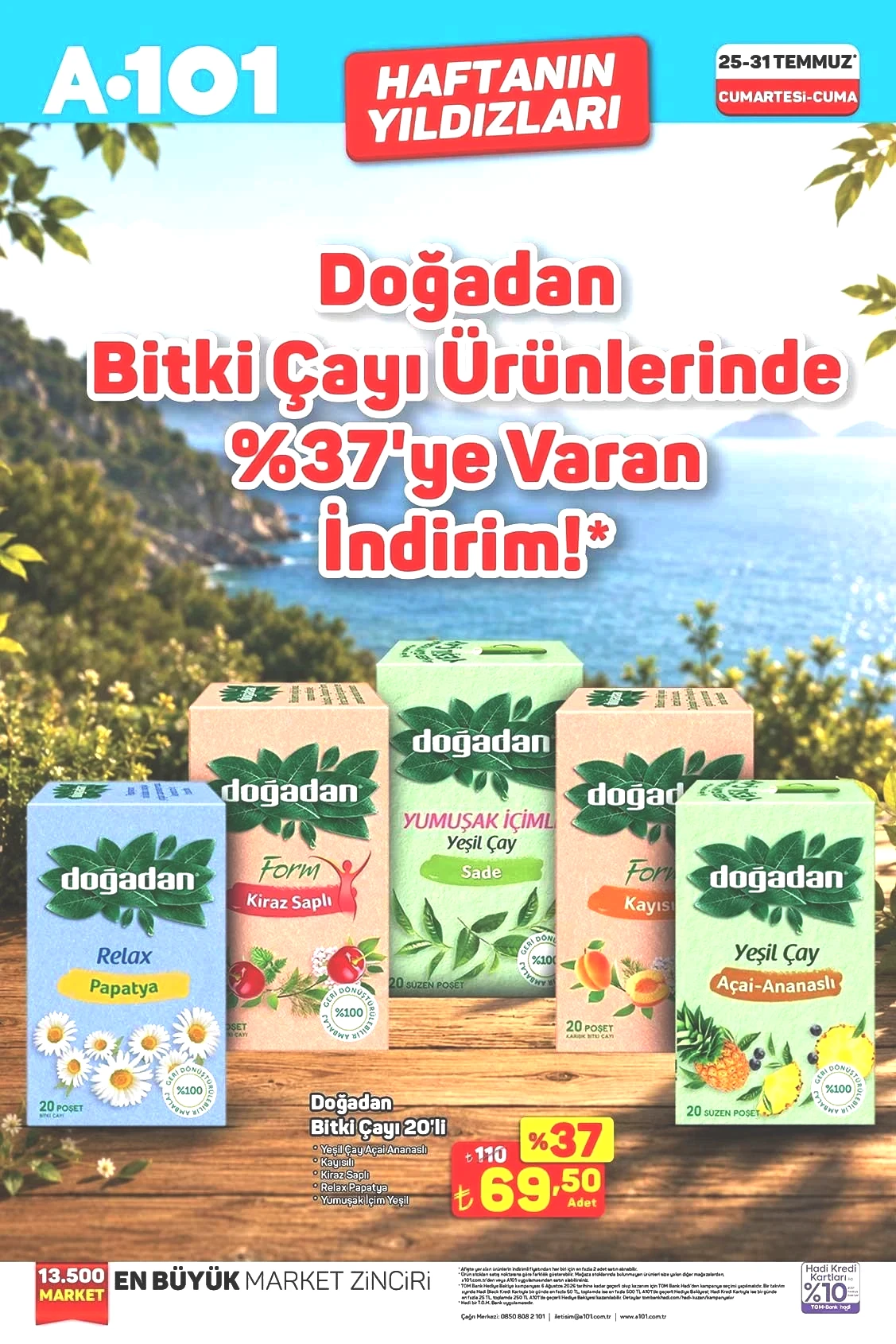 25-31 TEMMUZ A101 HAFTANIN YILDIZLARI